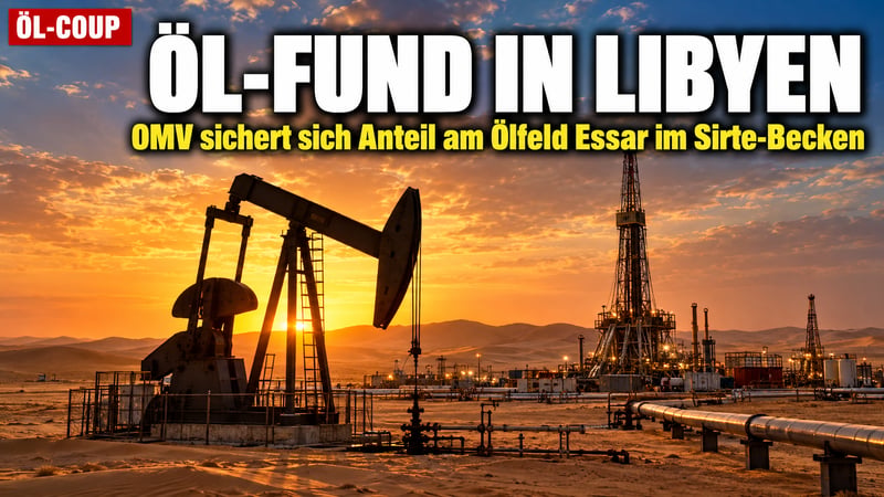 Öl-Coup in der Wüste: OMV wird in Libyen fündig!