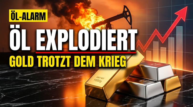 Öl explodiert, Zinsen drücken: Der Goldmarkt zwischen Krieg und Notenbank-Nervosität