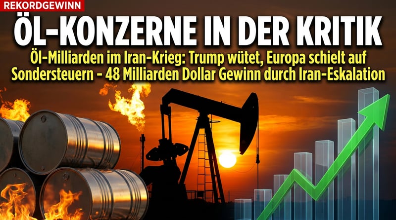 Öl-Milliarden im Iran-Krieg: Trump wütet, Europa schielt auf Sondersteuern