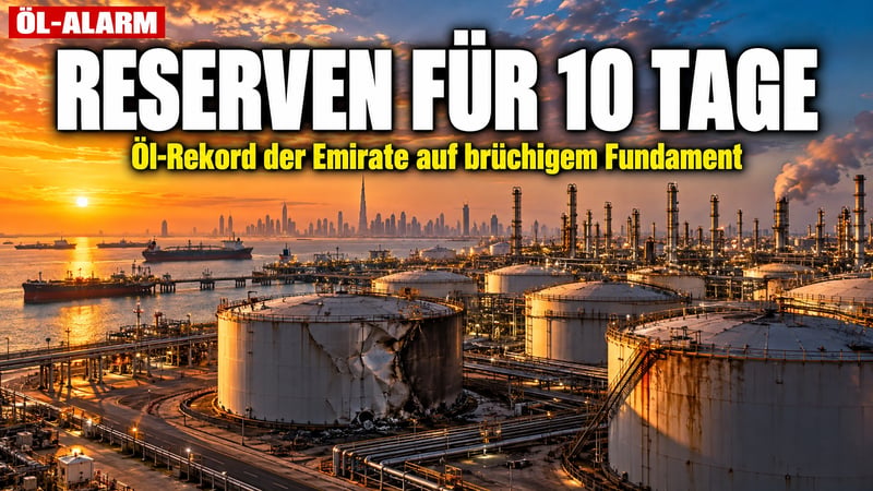 Öl-Rekord mit leeren Tanks: Wie fragil ist das Wunder der Emirate?