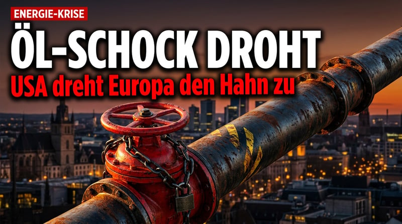 Öl-Schock voraus: Wenn Amerika den Hahn zudreht, steht Europa im Dunkeln