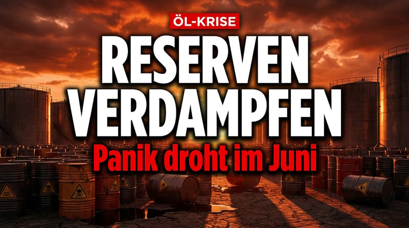 Ölmarkt vor dem Beben: Wenn die strategischen Reserven verdampfen, droht der Preisschock