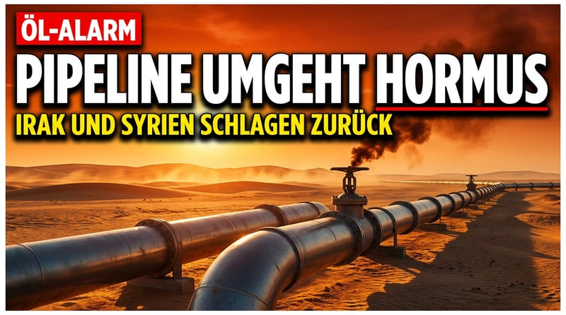Ölpipeline durch die syrische Wüste: Wie Bagdad und Damaskus die Straße von Hormus umgehen wollen – und was das für Europa bedeutet
