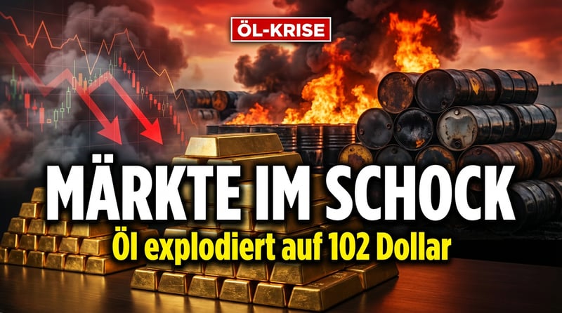 Ölpreis explodiert, Börsen taumeln: Scheitern der US-Iran-Gespräche erschüttert die Weltmärkte
