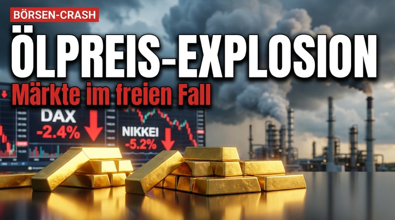 Ölpreis-Explosion: Nahost-Eskalation reißt die Weltmärkte in den Abgrund