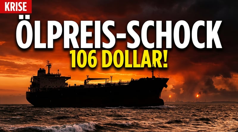 Ölpreis-Schock: Brent durchbricht 106-Dollar-Marke nach geplatzten Iran-Gesprächen