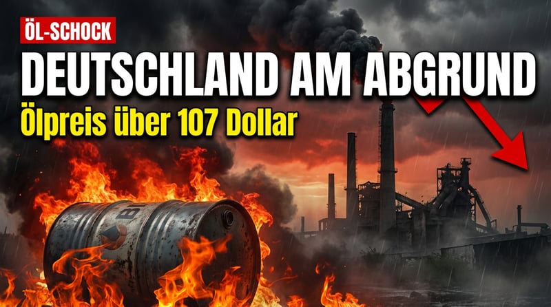 Ölpreis-Schock: Deutschlands Wirtschaft taumelt am Abgrund – und das „Wachstum" war ohnehin nur eine Illusion