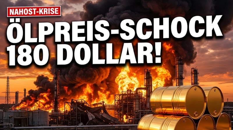 Ölpreis-Schock droht: Saudi-Arabien warnt vor 180 Dollar pro Barrel – und Europa schaut zu
