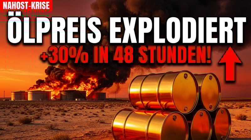 Ölpreis-Schock: Nahostkrise treibt Barrel-Preis um fast 30 Prozent in die Höhe