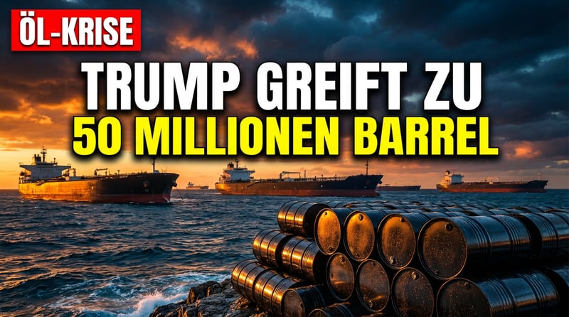 Ölpreis unter Druck: Trump kündigt massiven Öltransfer aus Venezuela an