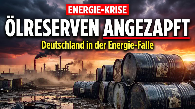 Ölreserven angezapft: Deutschland greift in der Energiekrise zum letzten Strohhalm