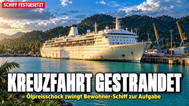Ölschock beendet Endlos-Kreuzfahrt: 200 Bewohner stranden in Kambodscha