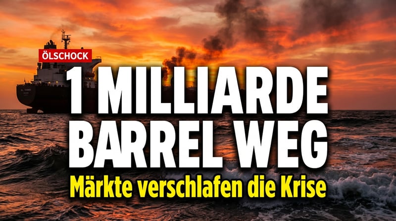 Ölschock historischen Ausmaßes: Warum die Märkte die Realität am Persischen Golf verkennen