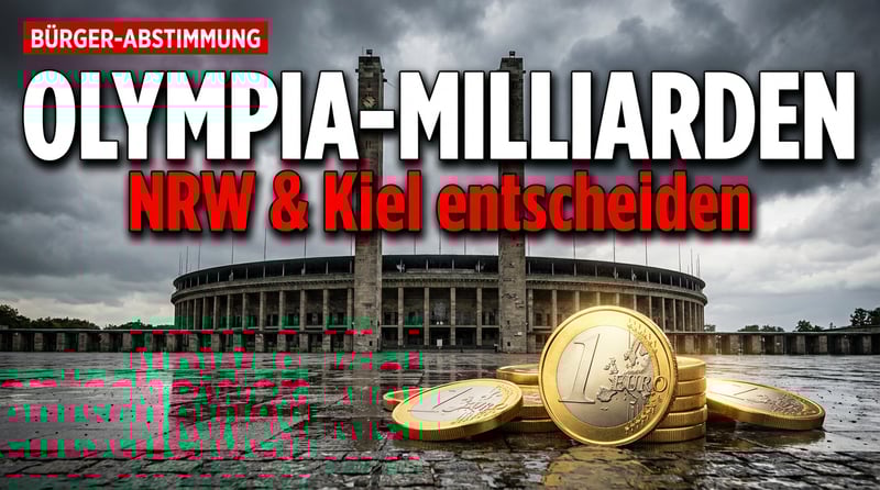 Olympia-Träume auf dem Prüfstand: Bürger in NRW und Kiel stimmen über Milliardenprojekt ab