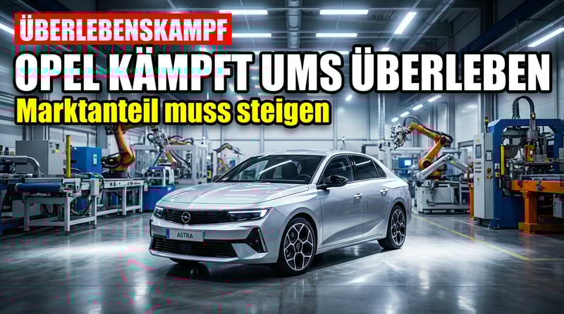 Opel kämpft um Relevanz: Rüsselsheimer Traditionsmarke will Marktanteil verdoppeln