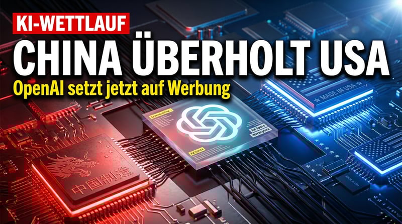 OpenAI setzt auf Werbung in ChatGPT – während China den KI-Wettlauf dramatisch verschärft