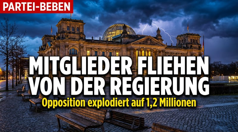Oppositionsparteien boomen, Regierung verliert: Was die Mitgliederzahlen über den Zustand Deutschlands verraten