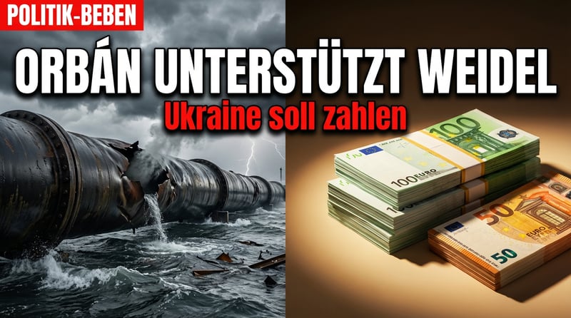 Orbán stellt sich hinter Weidel: Ukraine soll Deutschland für Nord-Stream-Sabotage entschädigen