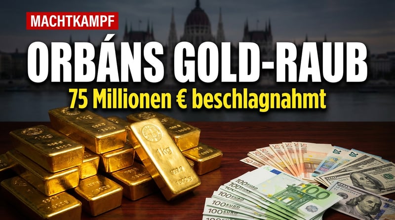Orbáns Machtpoker: Ungarn friert ukrainische Millionen und Gold per Eilgesetz ein