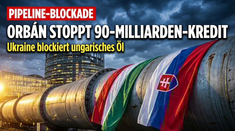 Orbáns Veto-Drohung: Ungarns Premier stellt sich gegen 90-Milliarden-Kredit für die Ukraine