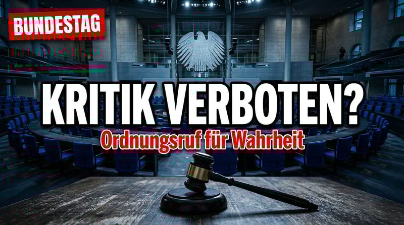 Ordnungsruf wegen „Gesamtschau der Rede": Wenn Kritik an der Regierung zum Vergehen wird