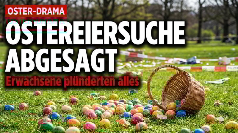 Ostereiersuche in Wattenscheid abgesagt: Wenn Plünderer den Kindern das Fest stehlen