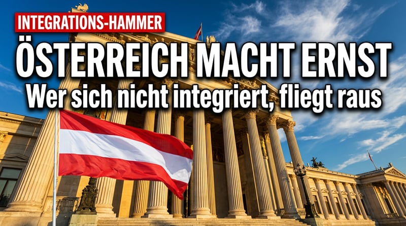 Österreich macht Ernst: Wer sich nicht integriert, fliegt raus