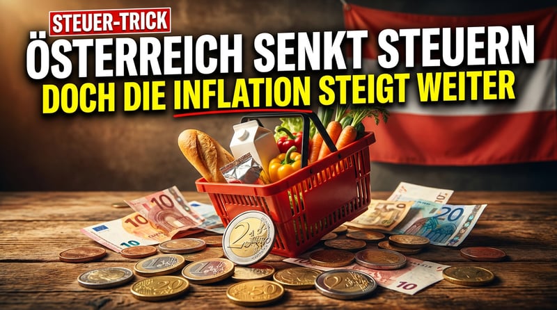 Österreichs Steuertrick gegen die Teuerung: Warum die Inflation dennoch unaufhaltsam steigen wird