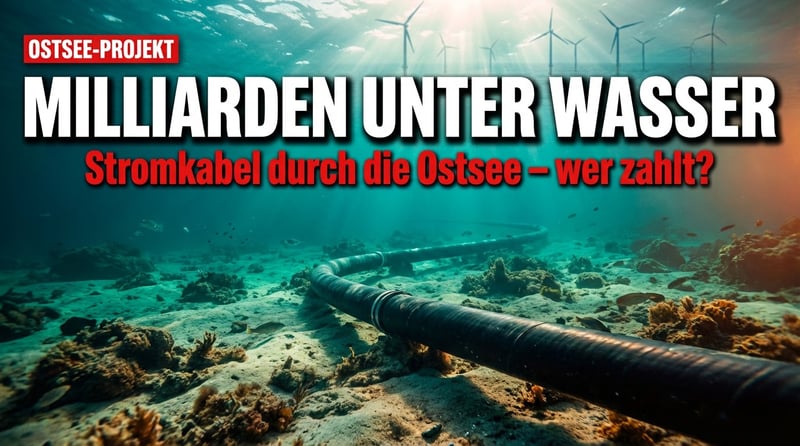 Ostsee-Stromkabel: Milliardenprojekt Baltic-German PowerLink – Energiewende auf dem Meeresgrund