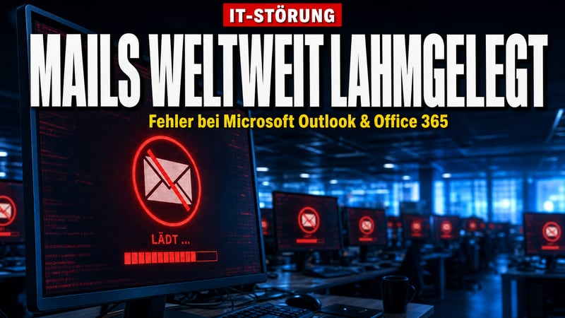 Outlook-Blackout: Ein Zertifikat legt die halbe Bürowelt lahm