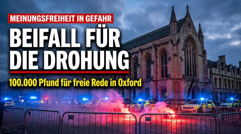 Oxford Union: Wenn die Drohung Applaus bekommt – und die Meinungsfreiheit zum Sicherheitsrisiko wird
