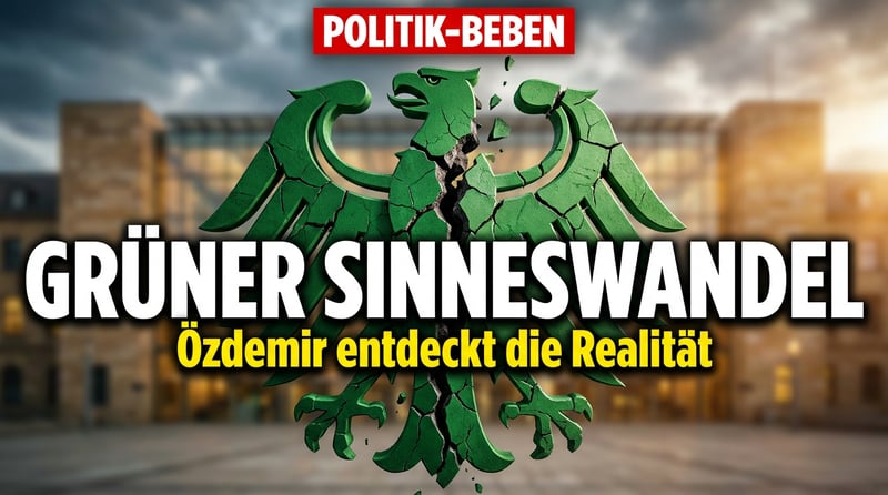 Özdemirs später Sinneswandel: Wenn der grüne Wolf plötzlich Kreide frisst