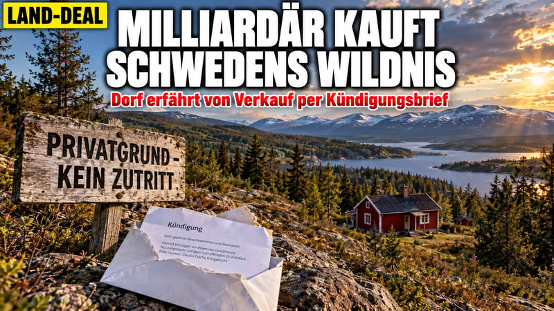 Palantir-Boss kauft Schwedens Wildnis: Dorf erfährt es per Kündigung!