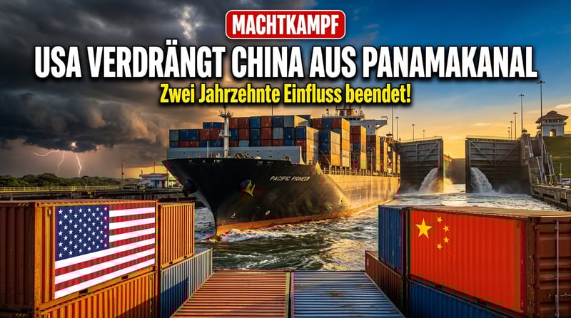 Panamakanal: US-Machtpoker verdrängt China aus strategischen Hafenterminals