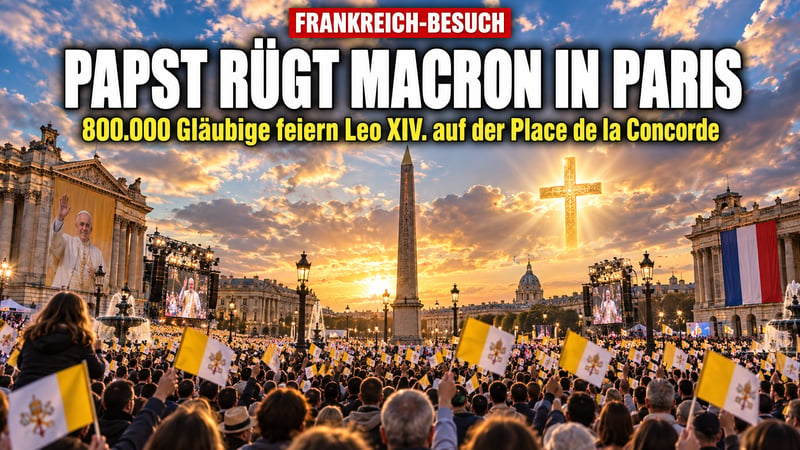 Papst-Beben in Paris: Leo XIV. liest Macron die Leviten!