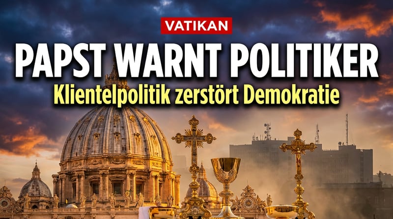 Papst Leo XIV. geißelt Tyrannen und Klientelpolitik – eine Botschaft, die auch Berlin treffen muss