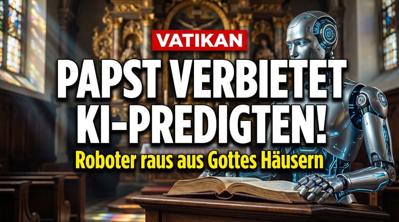 Papst Leo XIV. zieht klare Grenze: Keine Roboter-Predigten in Gottes Häusern