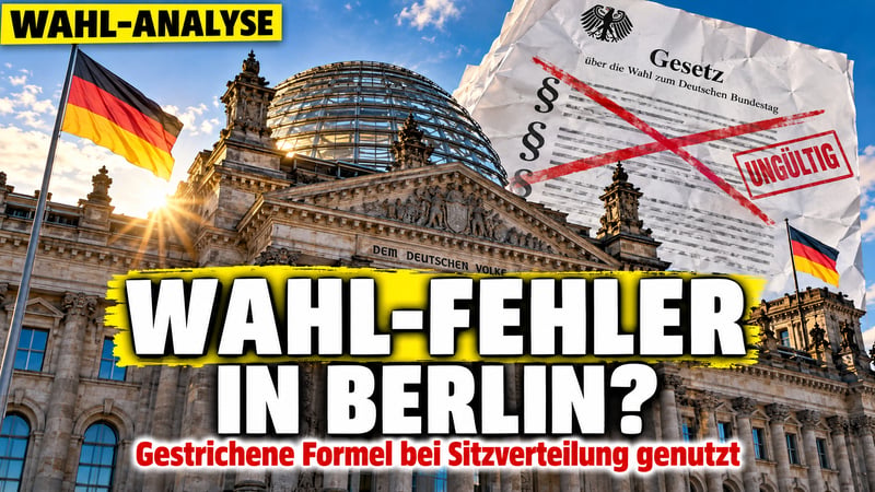 Paragrafen-Panne mit Sprengkraft: Muss Berlin schon wieder wählen?