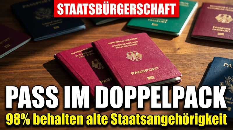 Pass im Doppelpack: Wie Deutschland seine Staatsbürgerschaft zur Massenware degradiert