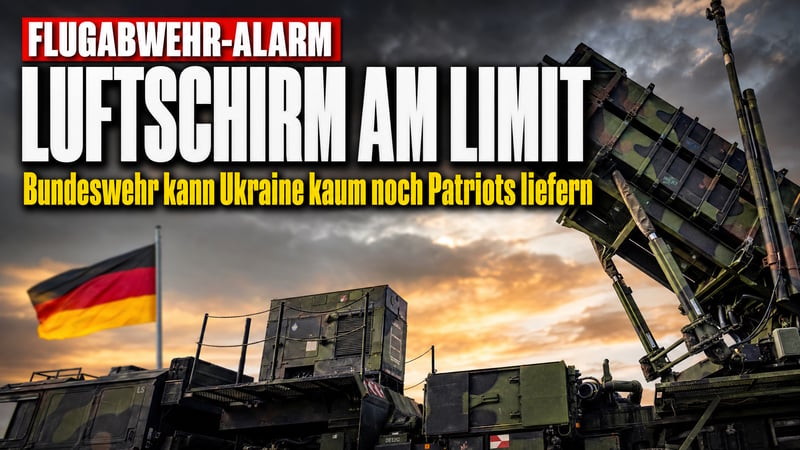 Patriot-Alarm: Deutschlands Luftschirm stößt an seine Grenzen