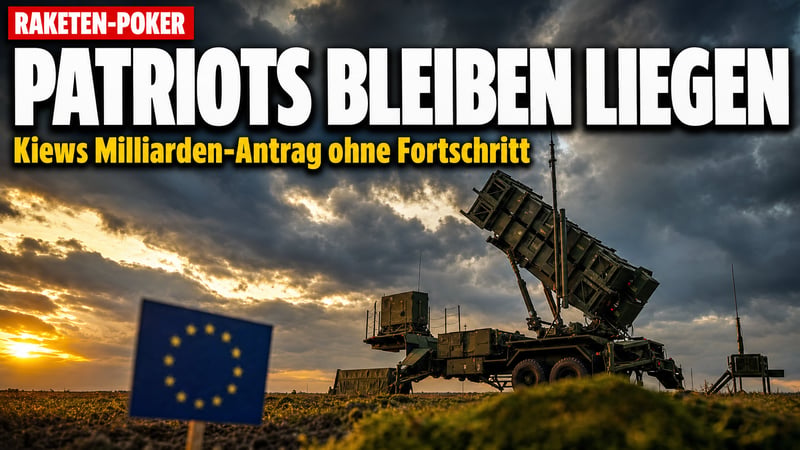 Patriot-Poker in Brüssel: Kiews Milliarden-Wunsch bleibt liegen