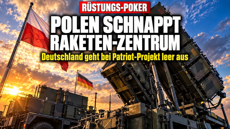 Patriot-Poker: Polen schnappt Deutschland das Raketen-Zentrum weg!