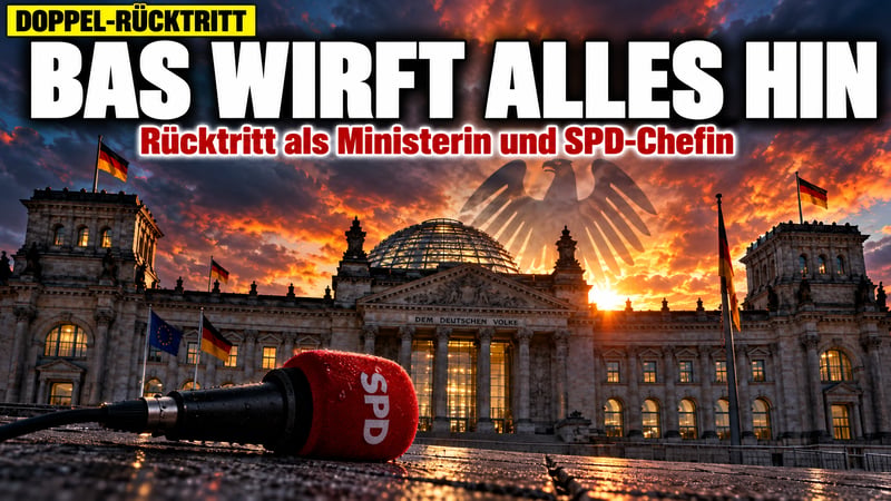 Paukenschlag in Berlin: Bas gibt alles ab â und zielt auf die Union