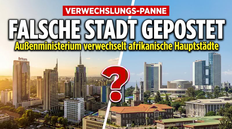 Peinliche Verwechslung: Außenminister Wadephul postet falsches Afrika-Foto