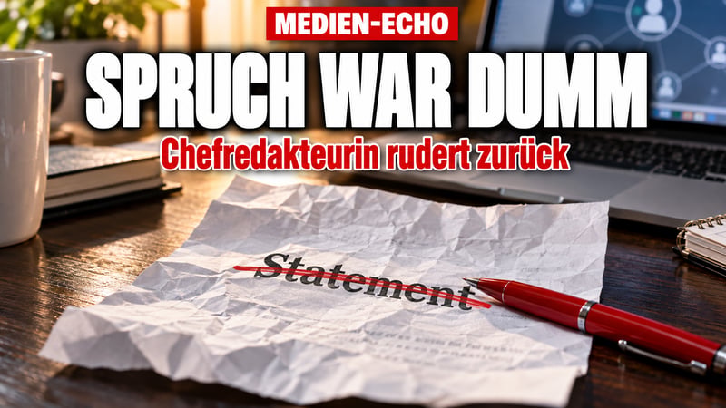 Peinlicher Rückzieher: BILD-Chefin nennt „Fuck AfD“-Spruch „dumm“