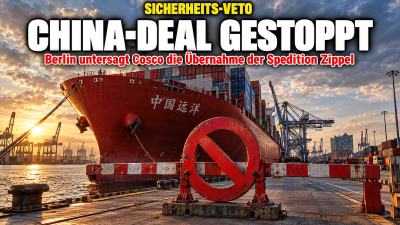 Peking blitzt ab: Berlin stoppt Cosco-Deal – doch Chinas Einkauf läuft