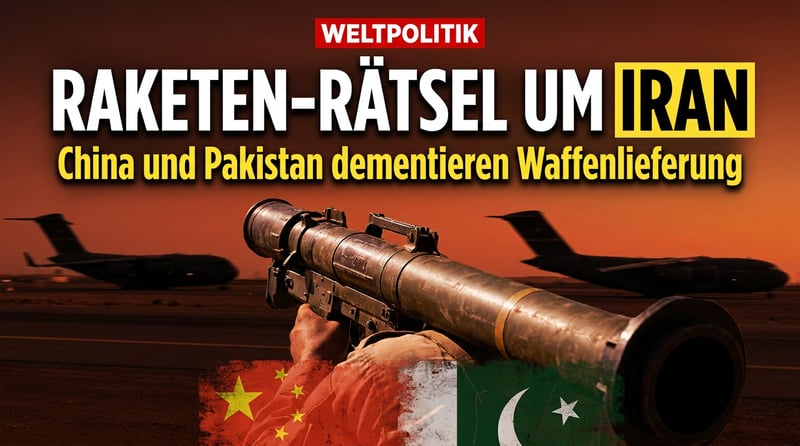 Peking dementiert, Trump zweifelt, Islamabad tobt: Das Raketen-Rätsel um Iran