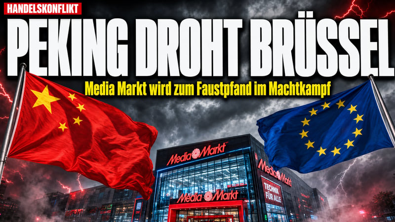 Peking droht Brüssel: Media Markt wird zum Faustpfand im Machtkampf