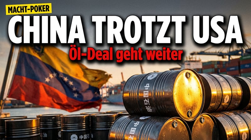 Peking trotzt Washington: China hält an venezolanischem Öl fest