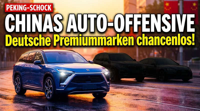 Pekings Angriff auf die deutsche Autoindustrie: Wie China unsere Premiummarken entthront